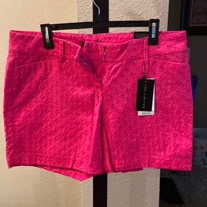 Womens shorts. Hot pink new with tags